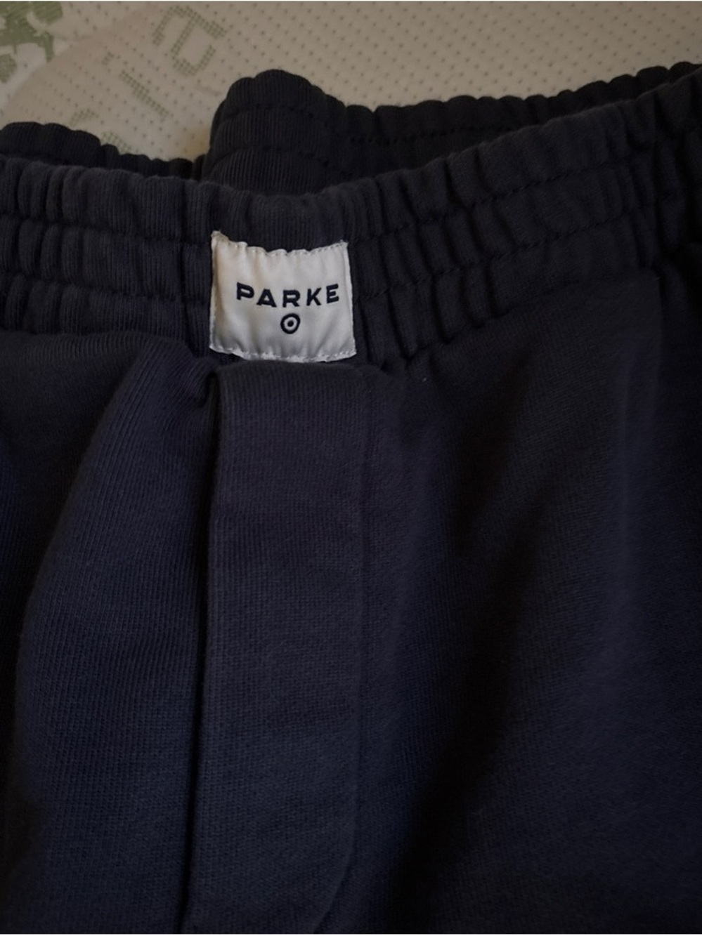 Parke Navy Women's Elastic-Waist Joggers